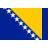 flag bosnia and herzegovina